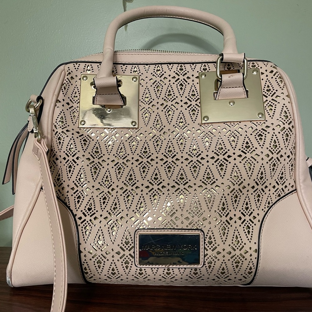 Marc New York Pink Blush Large Satchel